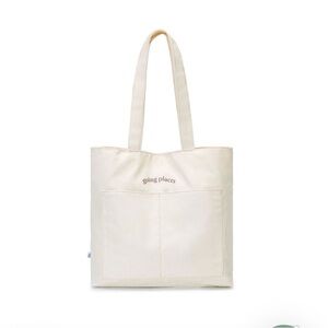 Cream Tote bag
